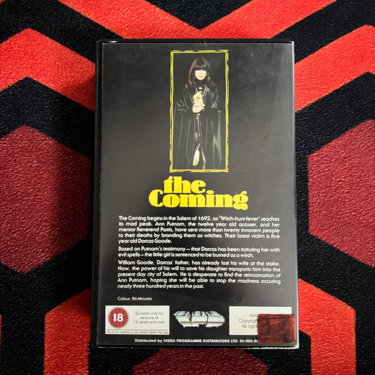 The Coming Ex Rental VHS Video (1982) VPD307
