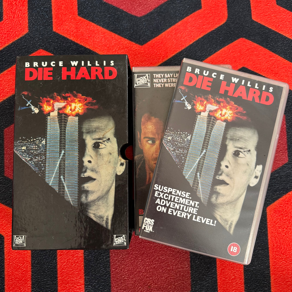 Die Hard / Die Hard 2 Boxset VHS Video (1988) 1666