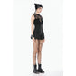 Dark in Love Brynja Eyelet Balloon Shorts