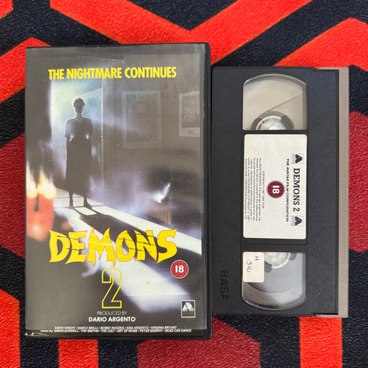 Demons 2 Ex Rental VHS Video (1986) CFV4059