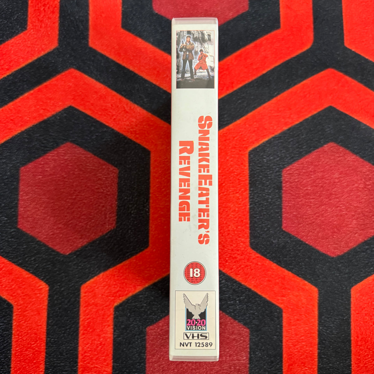 SnakeEater’s Revenge Ex Rental VHS Video (1989) NVT12589