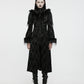 Punk Rave Morrigan Goth Gorgeous Jacquard Coat - Black