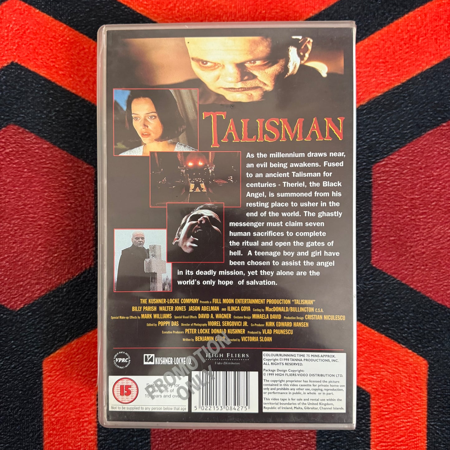 Talisman Ex Rental TIMECODE VHS Video (1998) HFV8427
