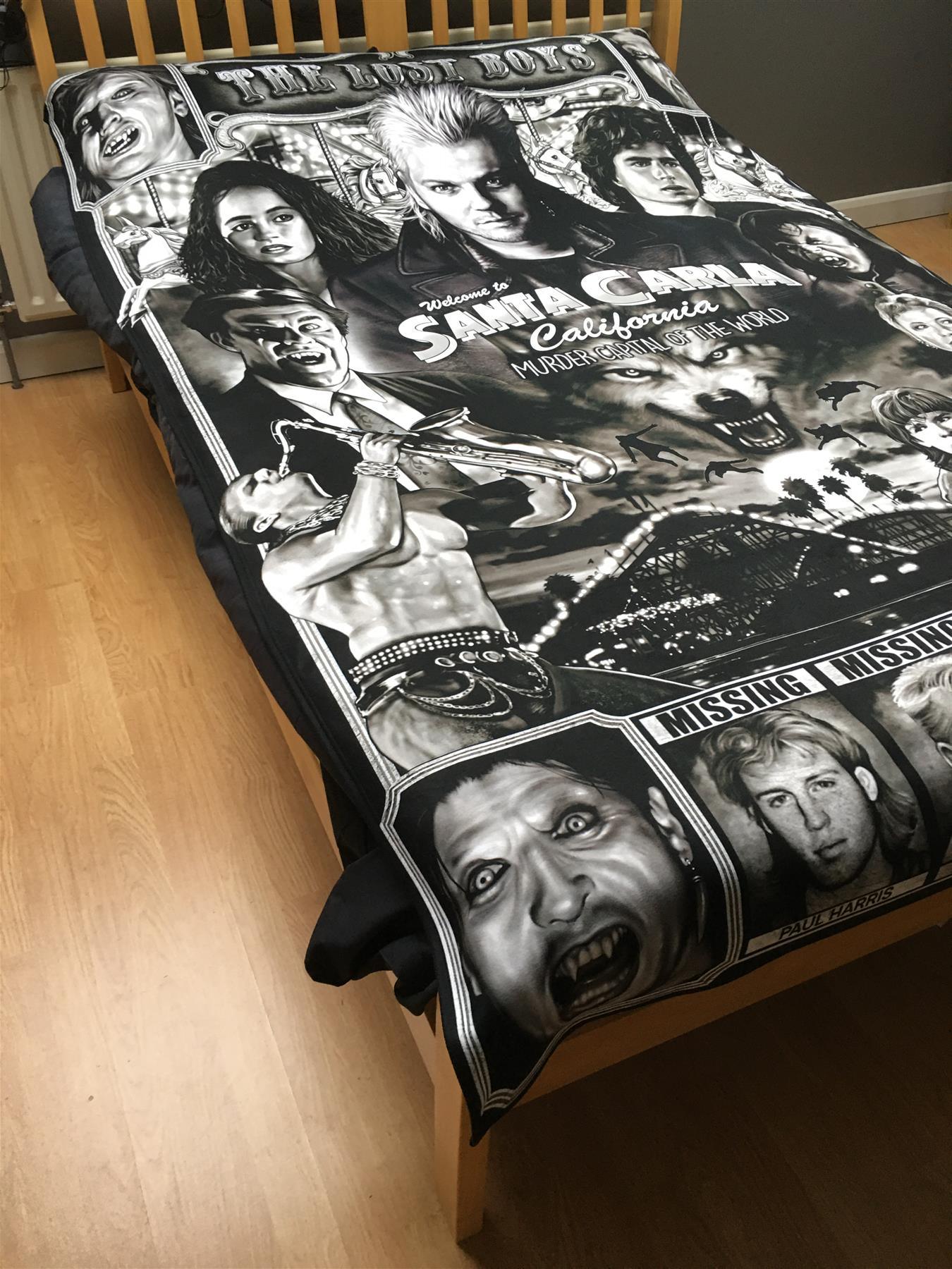 Horror Movie Blanket - Lost Boys Blanket - Luxury Twin / Double Fleece Blanket