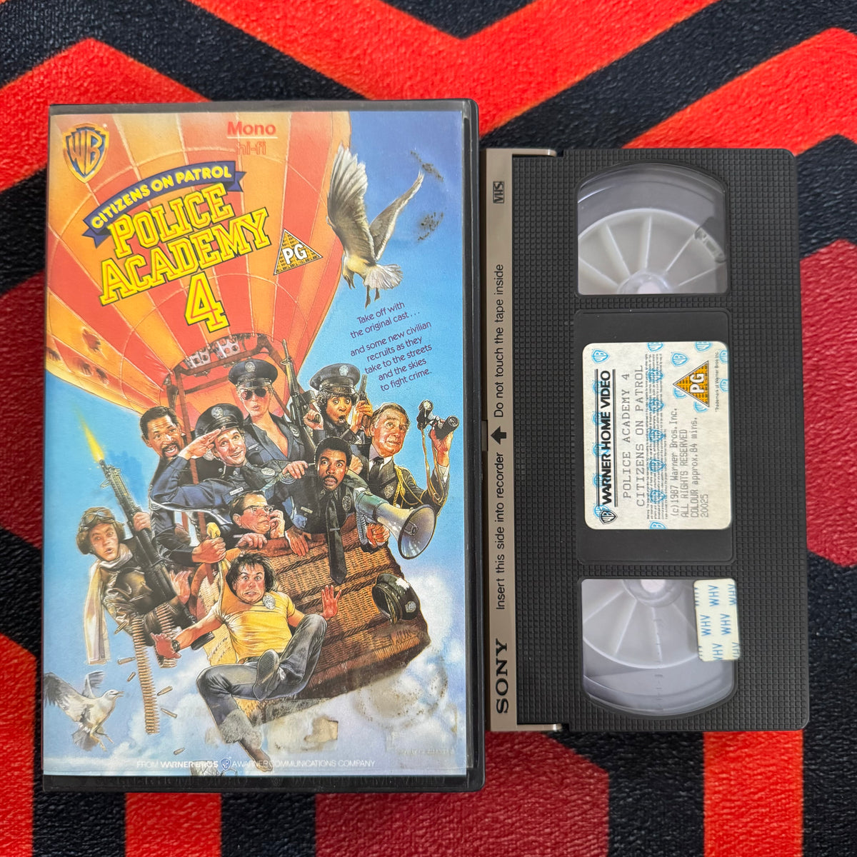 Police Academy 4: Citizens on Patrol Ex Rental VHS Video (1987) PEV20025