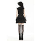 Dark in Love Diya Sleeveless Tiered Goth Dress