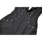 Dark in Love Collete Punk Sleeveless Long Fitted Coat