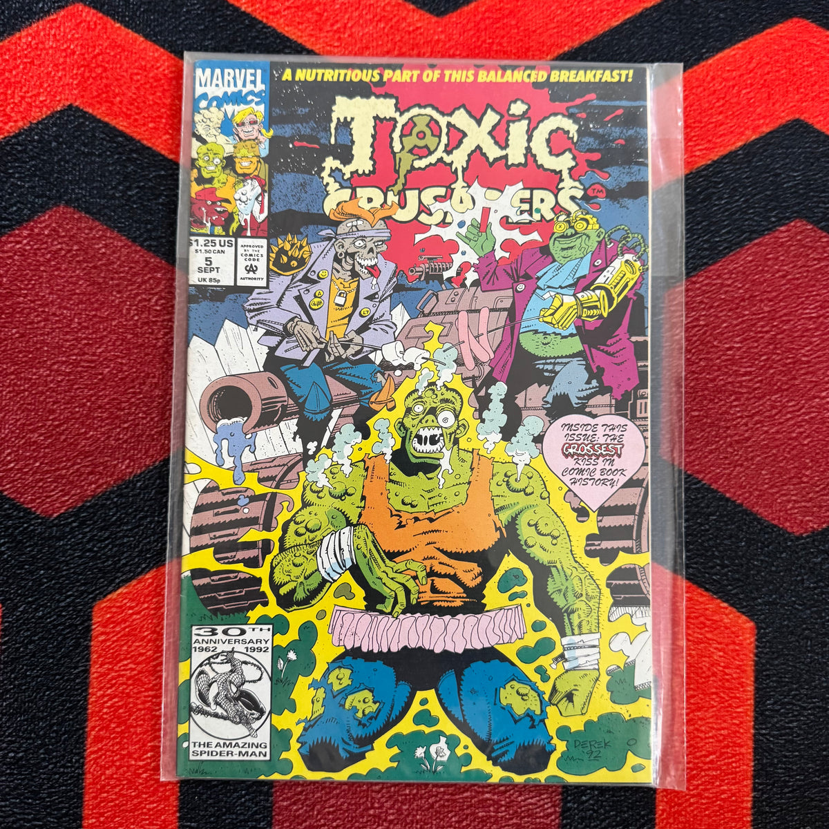 Toxic Crusaders Marvel Comic Book #5 (September 1992)