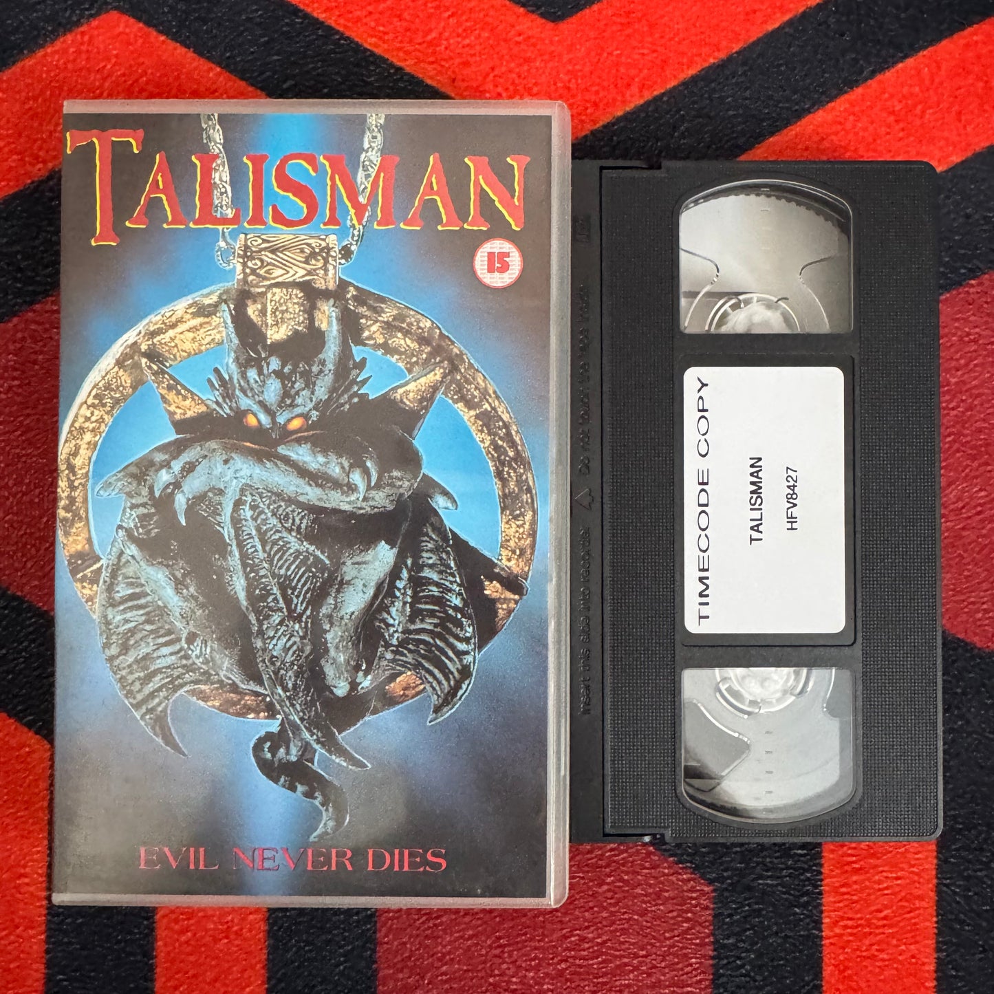 Talisman Ex Rental TIMECODE VHS Video (1998) HFV8427