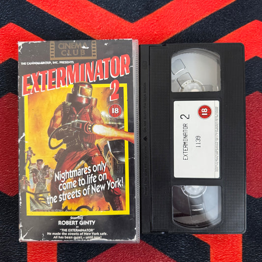 Exterminator 2 VHS Video (1984) CE1139