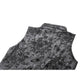 Dark in Love Shredded Butterfly Print Halter Goth Top In Grey