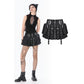 Dark in Love Metal Punk Skirt