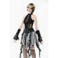 Dark in Love Morrigan Punk Patchwork Skirt