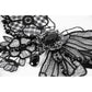Dark in Love Lysandra Butterfly Lace Beaded Collar