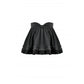 Dark in Love Lolita-Inspired Ruffled Mini Skirt in Black
