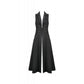 Dark in Love Collete Punk Sleeveless Long Fitted Coat