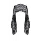 Dark In Love Lilith 3D Lace Bell Sleeve Cape