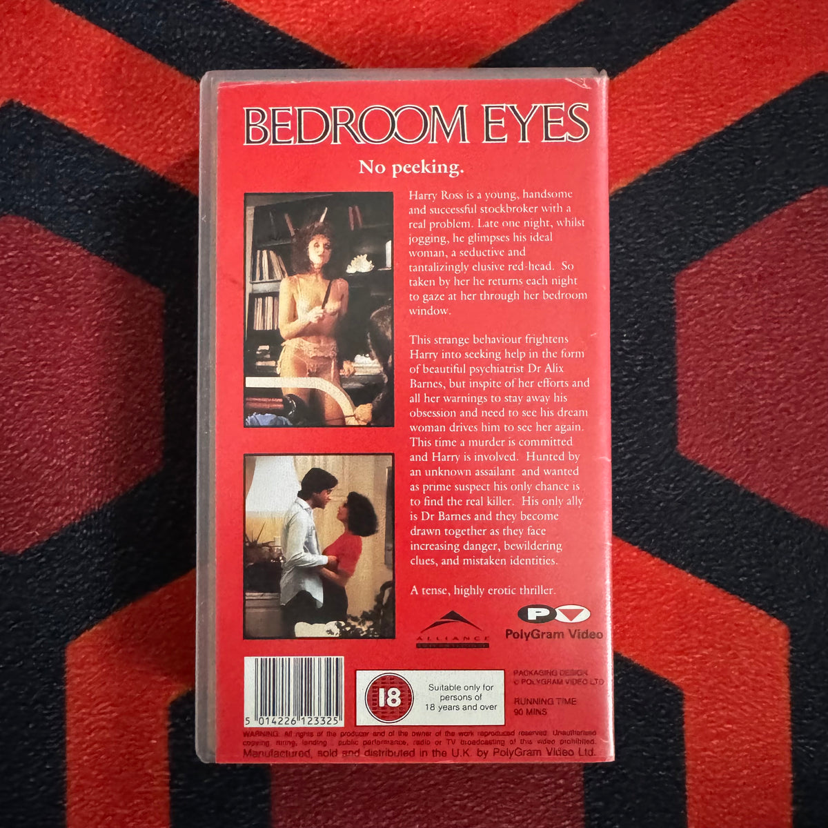 Bedroom Eyes VHS Video (1984) CFV12332