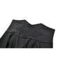 Dark In Love Dalaria High Waist Gothic Long Skirt - Lace Inset Panel