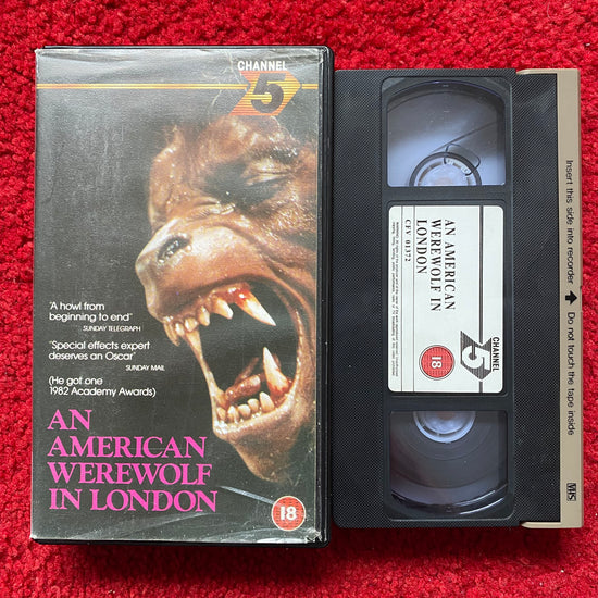 An American Werewolf In London VHS Video (1981) CFV01372