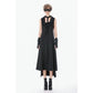Dark in Love Collete Punk Sleeveless Long Fitted Coat