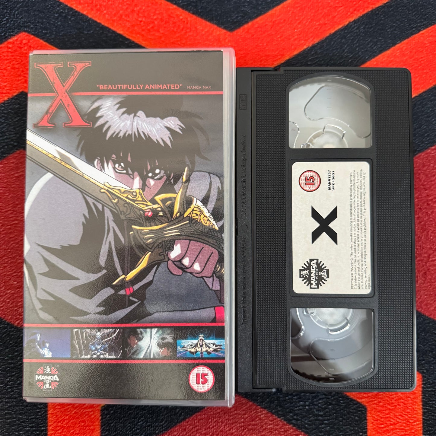 X VHS Video (1996) MANV1237