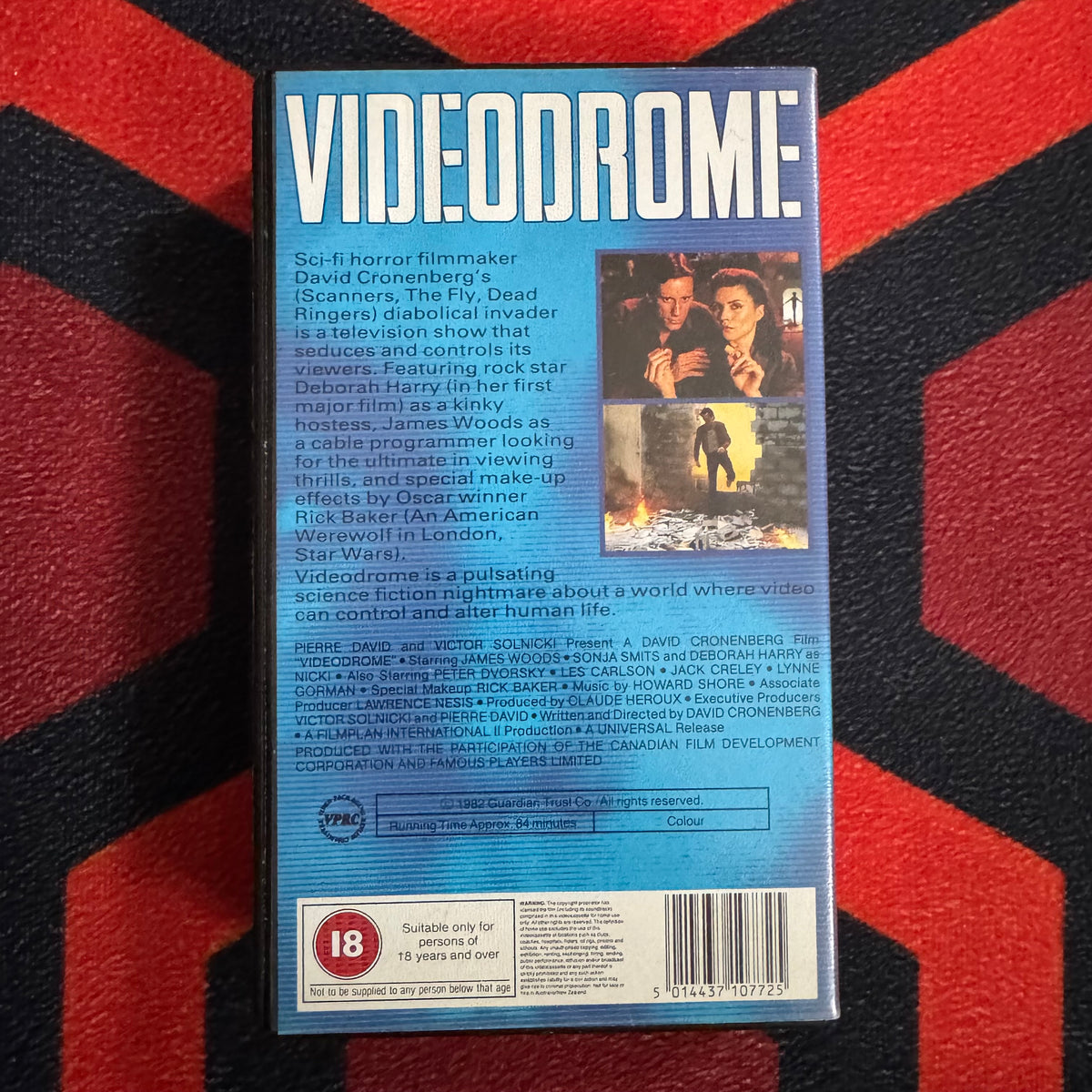 Videodrome VHS Video (1982) VHR1077