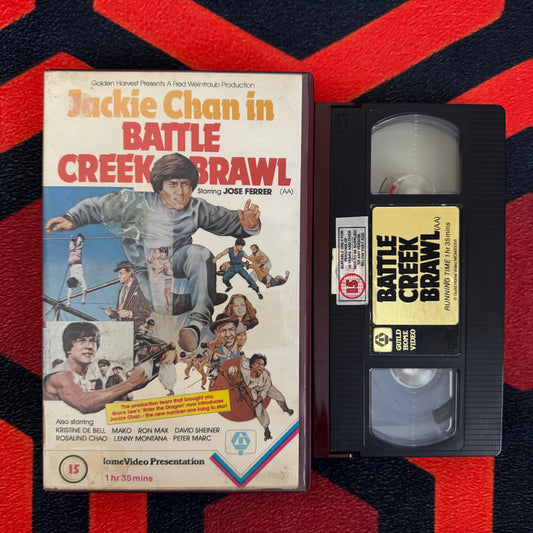 Battle Creek Brawl Ex Rental VHS Video (1980)