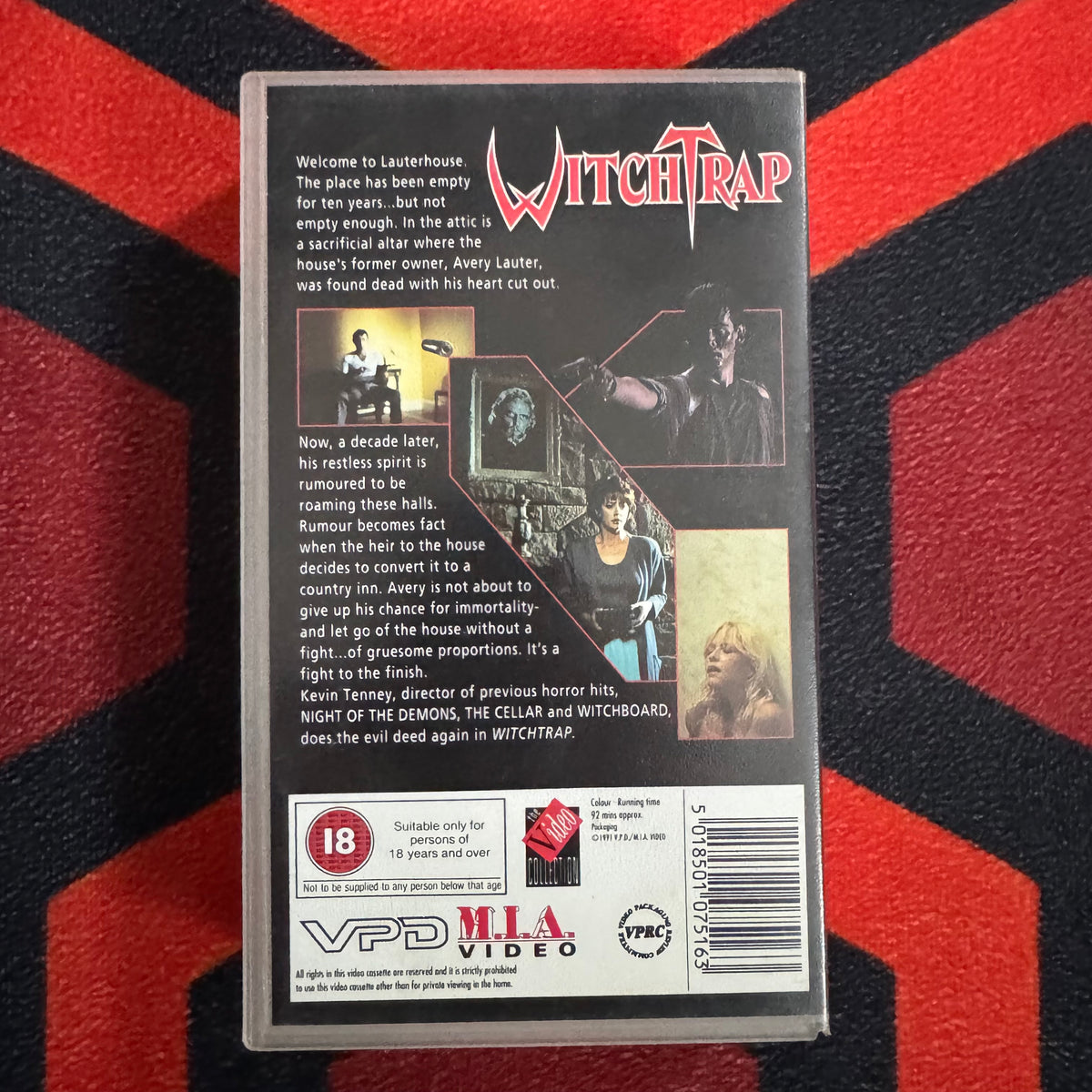 Witchtrap VHS Video (1989) VIA7516