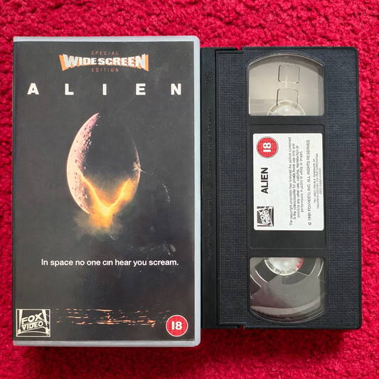 Alien Widescreen VHS Video (1979) WS1090