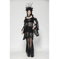Dark in Love Nevaeh Gothic Lace and Mesh Mermaid Skirt
