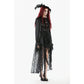 Dark in Love Sabina High-Low Sheer Lace Skirt