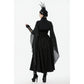 Dark in Love Erzsébet Dramatic Lace Gothic Cape Shrug