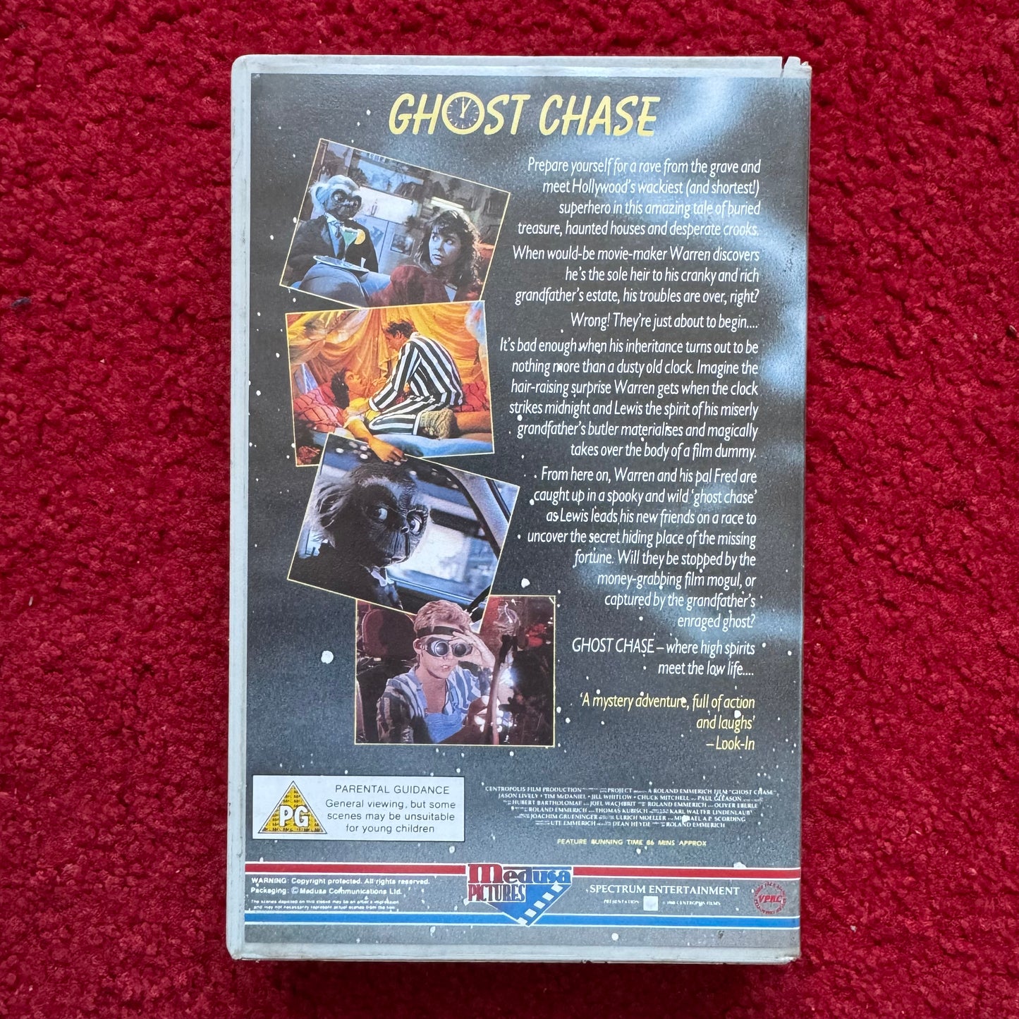 Ghost Chase Ex Rental VHS Video (1987) M0146