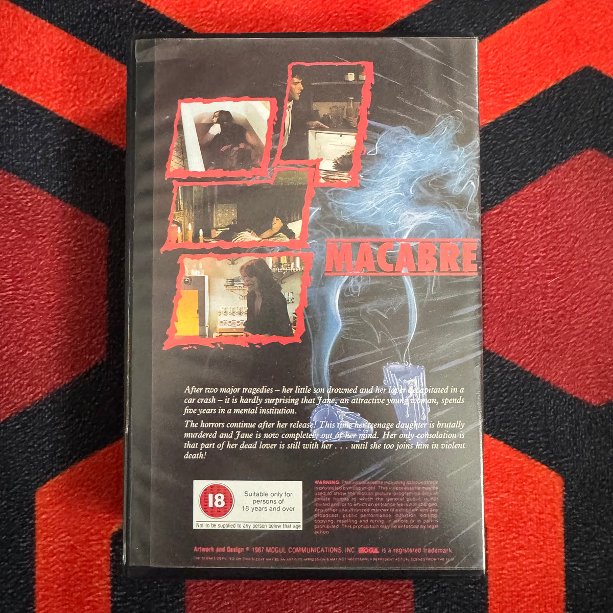 Macabre Ex Rental VHS Video (1980) MOG3002