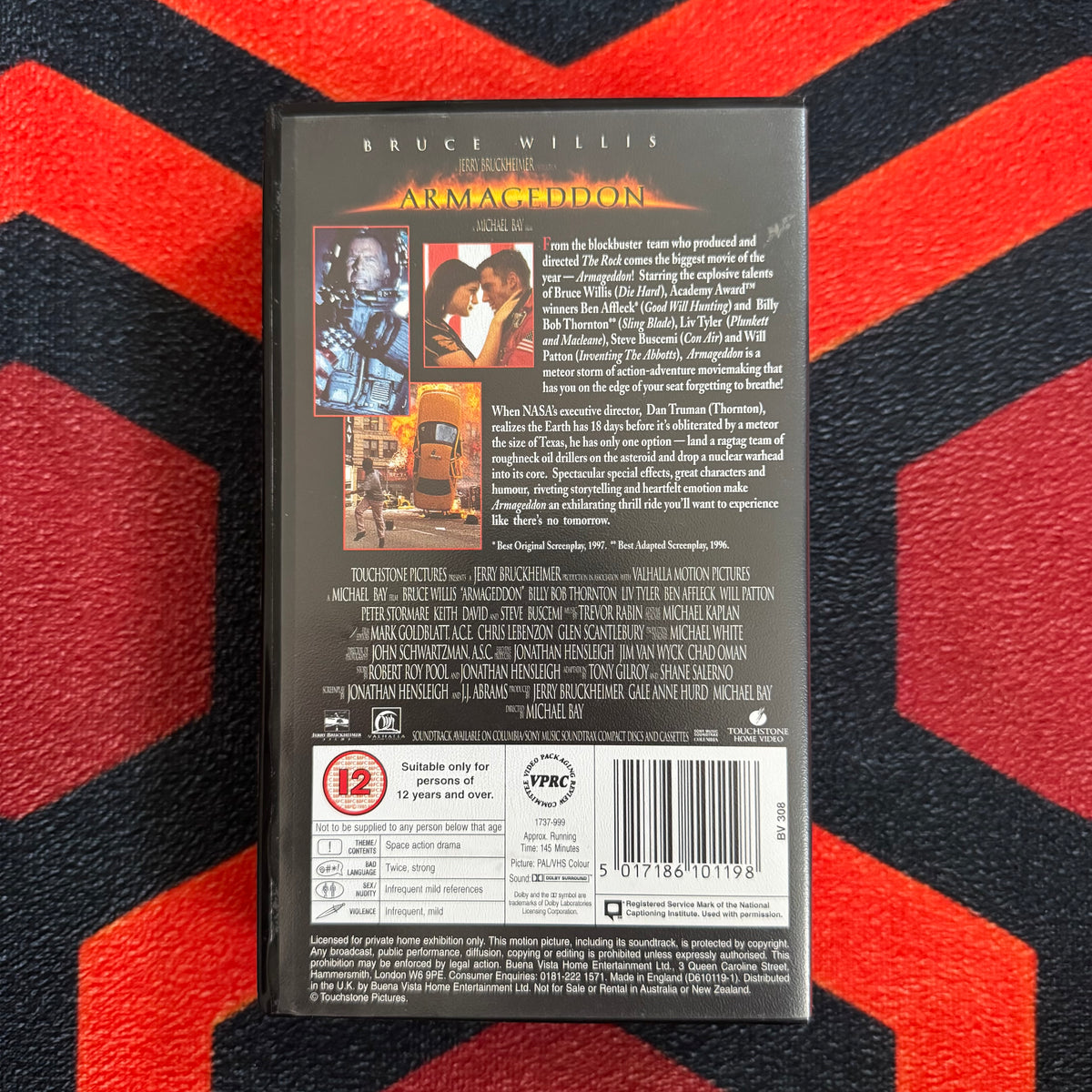 Armageddon VHS Video (1998) D610119