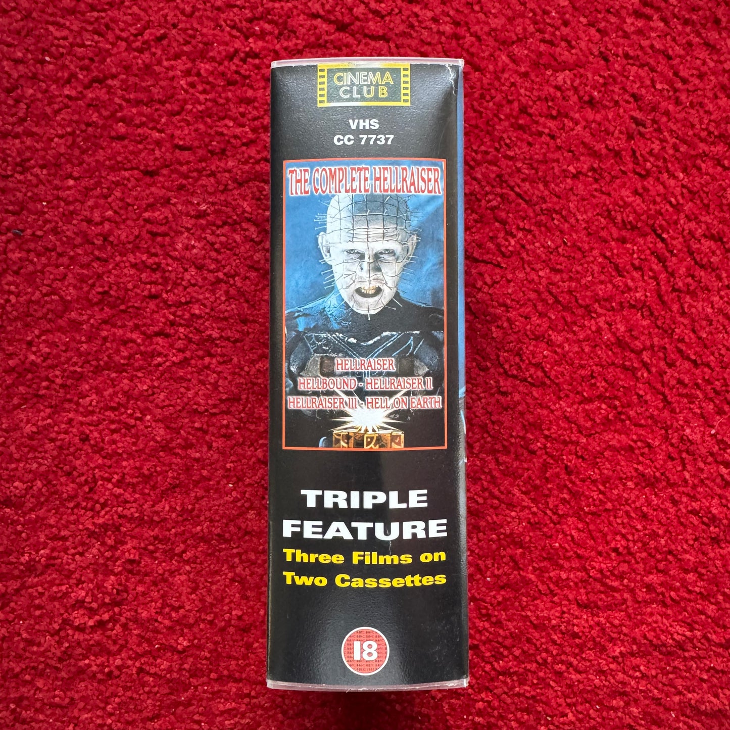 The Complete Hellraiser Triple Box Set VHS Video (1988) CC7737