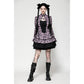 Dark in Love Ellery Big Pink Butterfly Doll Bell-Sleeve Dress