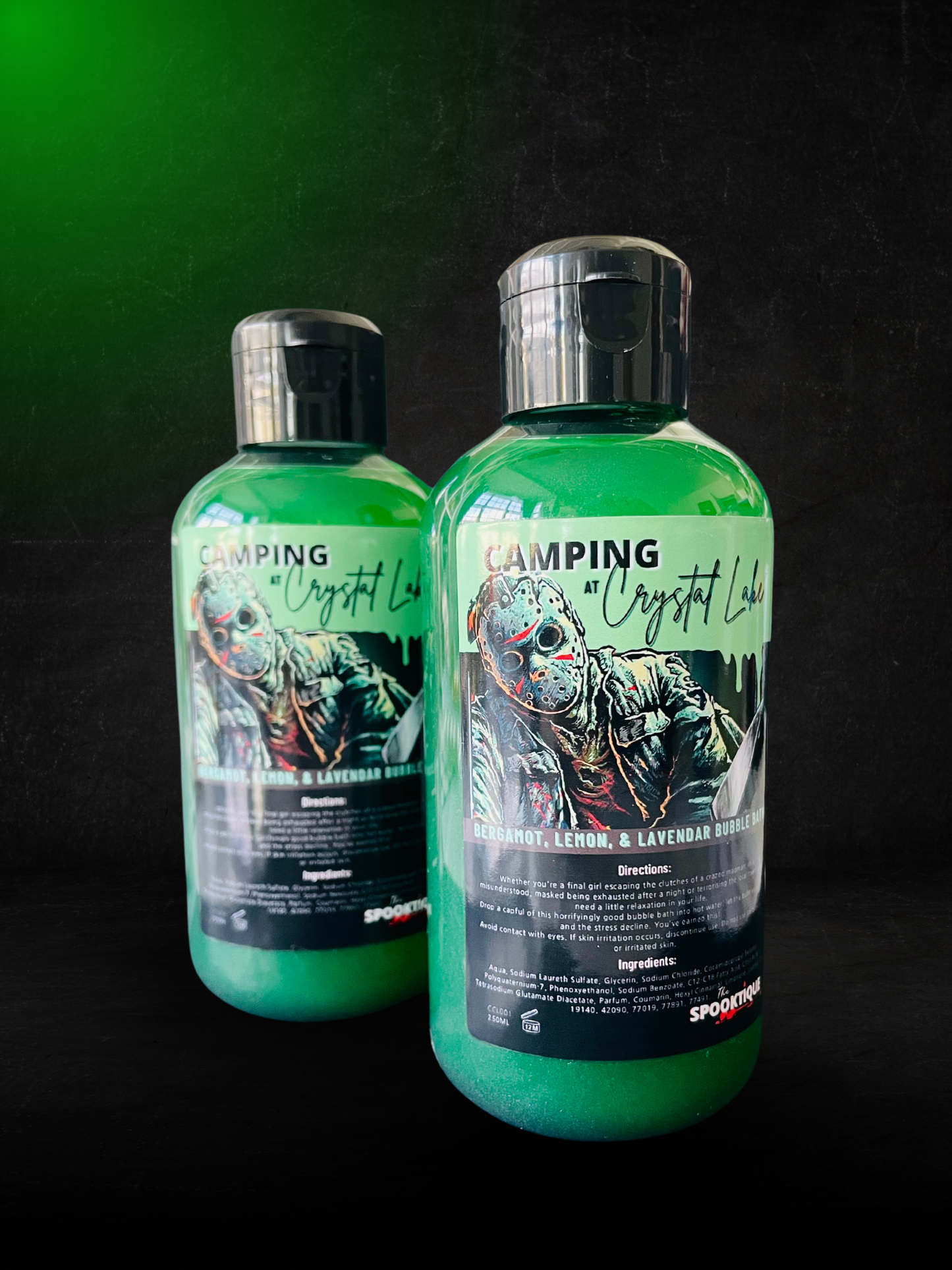 Camping at Crystal Lake Bubble Bath - Bergamot, Lemon, & Lavender