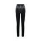 Dark in Love Gothic Velvet Mesh Patchwork Leggings