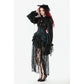 Dark in Love Sabina High-Low Sheer Lace Skirt