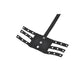 Dark In Love Punk Rib Cage Grommet Waist Cincher