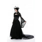 Dark in Love Belladonna Lace Bell Sleeve Goth Shrug