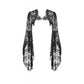 Dark In Love Lilith 3D Lace Bell Sleeve Cape