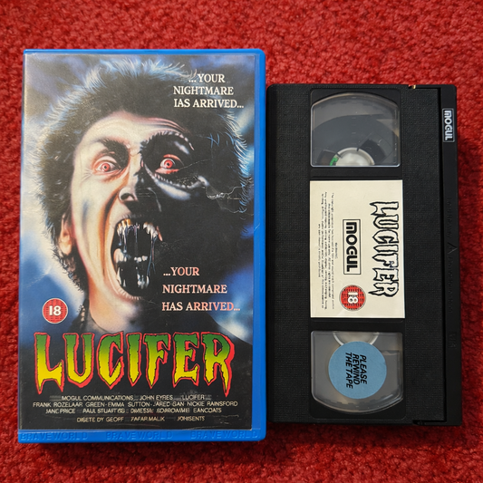 Lucifer VHS Video (1987) Ex Rental MOGUL
