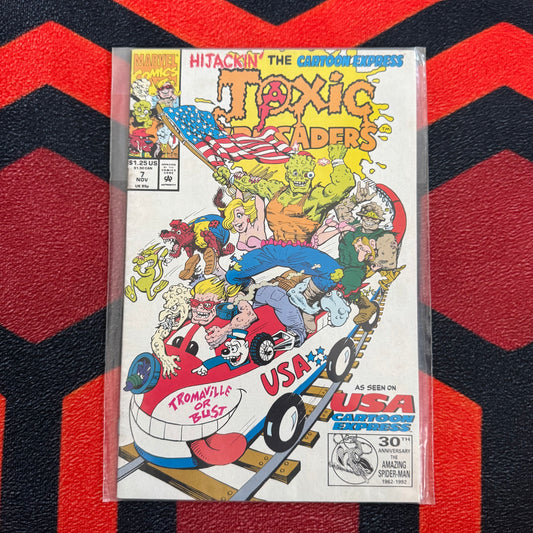 Toxic Crusaders Marvel Comic Book #7 (November 1992)