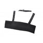 Dark in Love Evangeline Buckled Utility Crop Top in Black