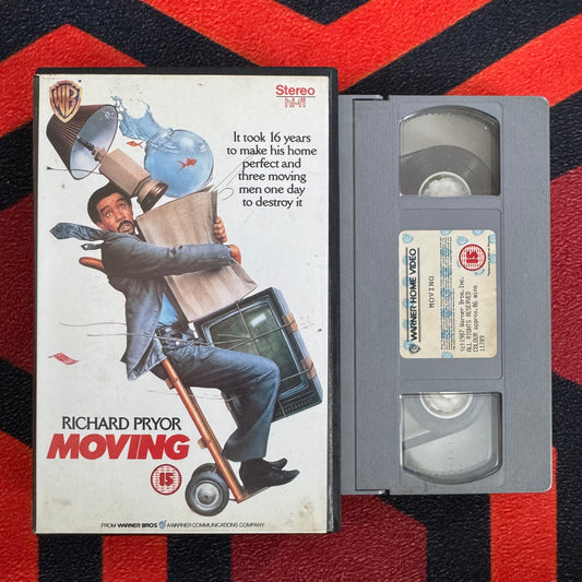 Moving Ex Rental VHS Video (1988) PEV11789