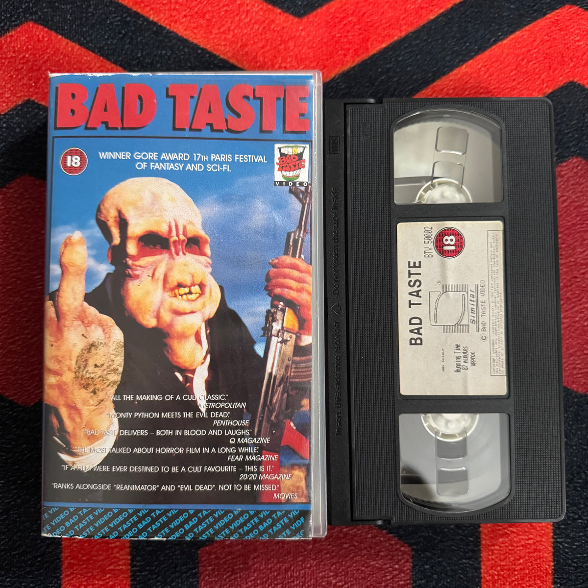 Bad Taste VHS Video (1989) BTV50002