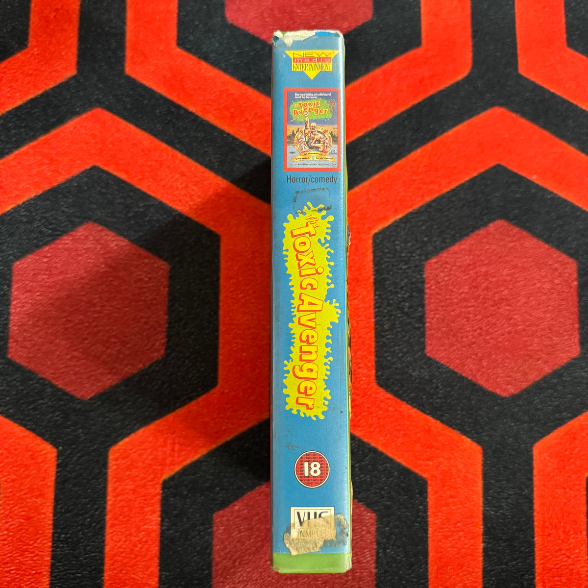 The Toxic Avenger Ex Rental VHS Video (1984) NMEVB6